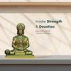Bajrangbali Hanuman ji Idol Statua murti na deskę rozdzielczą samochodu, dekoracja domu, Puja Mandir, kolor brązowy
