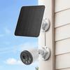 20W Solar Panel IP65 Waterproof Outdoor Surveillance Power 360°Adjustable Mounting 9.2 Ft Charging Cable for Security Camera