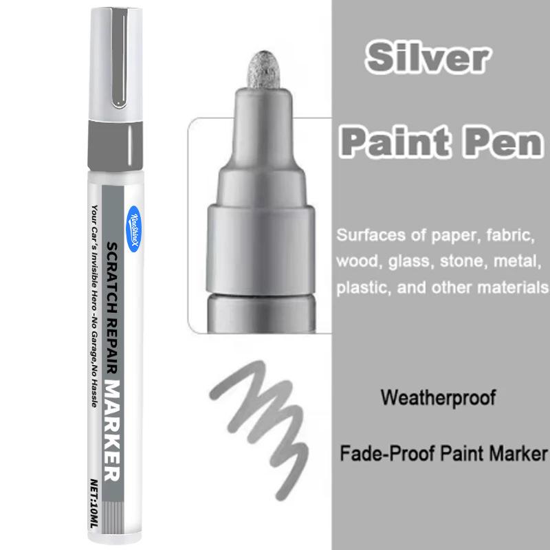 Car Scratch Repair Pen Non-Fading Paint Touch Up Pen Easy DIY Use Universal Fit All Car Colors Auto Maintenance Tool