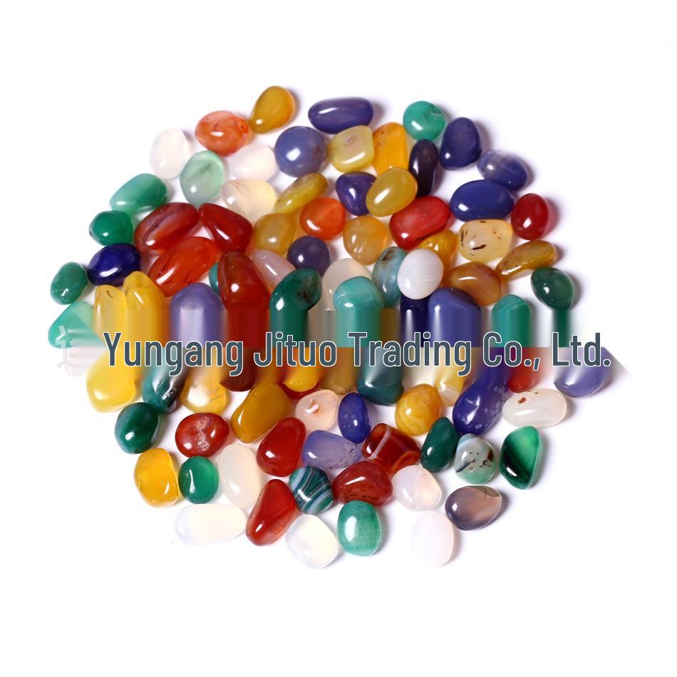 Colorful Agate Gravel Stones for Bonsai, Aquarium, and Treasure Digging