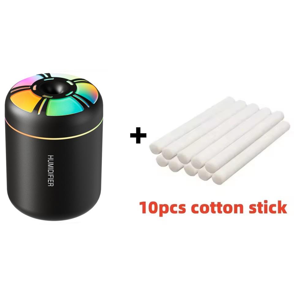 Searide Mini Air Humidifier USB 180ML  Aroma Diffuser Essential Oil Purifier Aromatherapy Color Lights For Car Home Bedroom