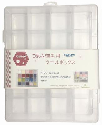 Best Brain Tsumami Zaiku 20 for Cutting Clear Toolbox, Squares, 3.5cm Cloth, TP-23,
