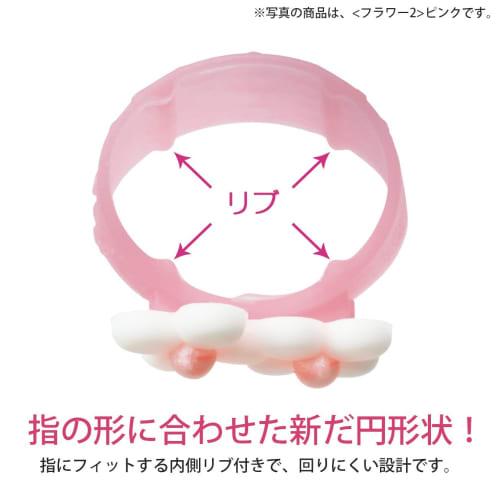 Plus Finger Cot Meklicco Sweet Flower 1 M Size + Flower 2 L Size Set