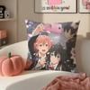 MMy Teen Romantic Comedy SNAFU Cushion Cover Pillowcase Short Plush Invisible zipper Room Sofa Cushion Cover