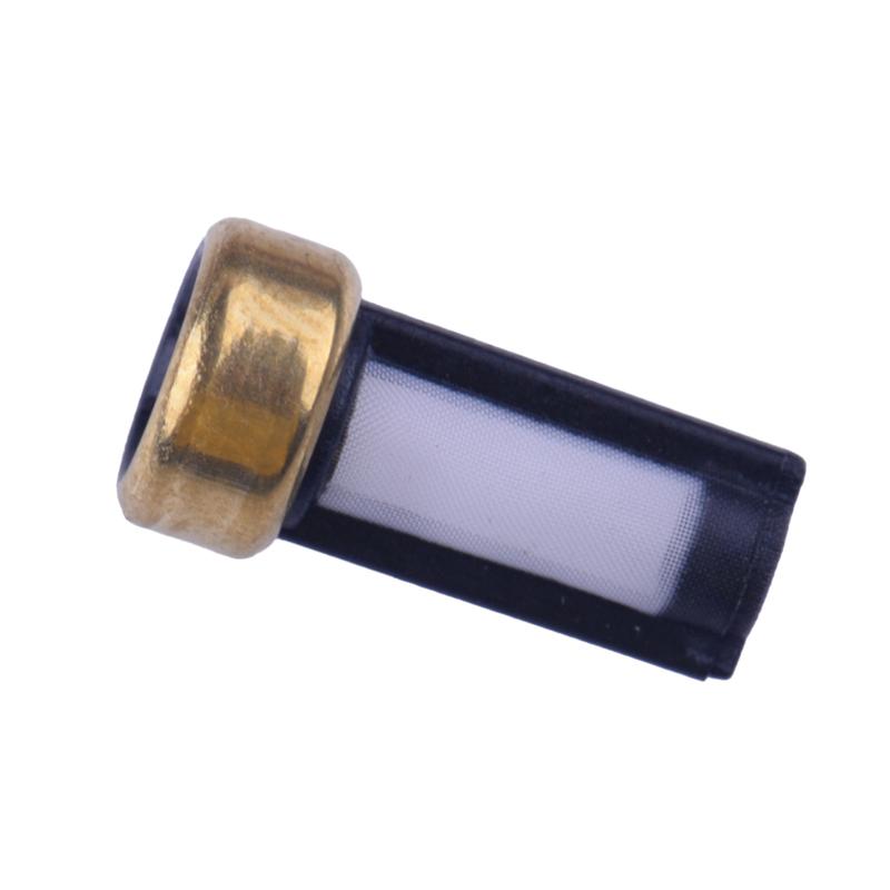 NEW 100Pcs Car Fuel Injector Micro Basket Filter Repair Kit 6x3x12mm