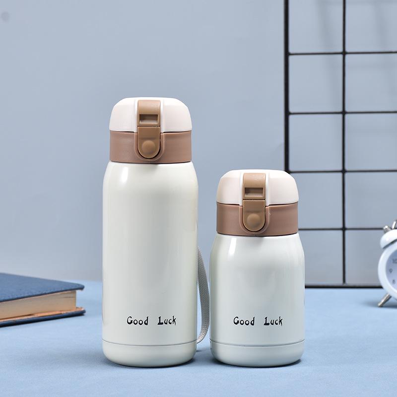 GoodLuck Cute Mini Insulated Pocket Cup for Men & Women, Portable & Compact