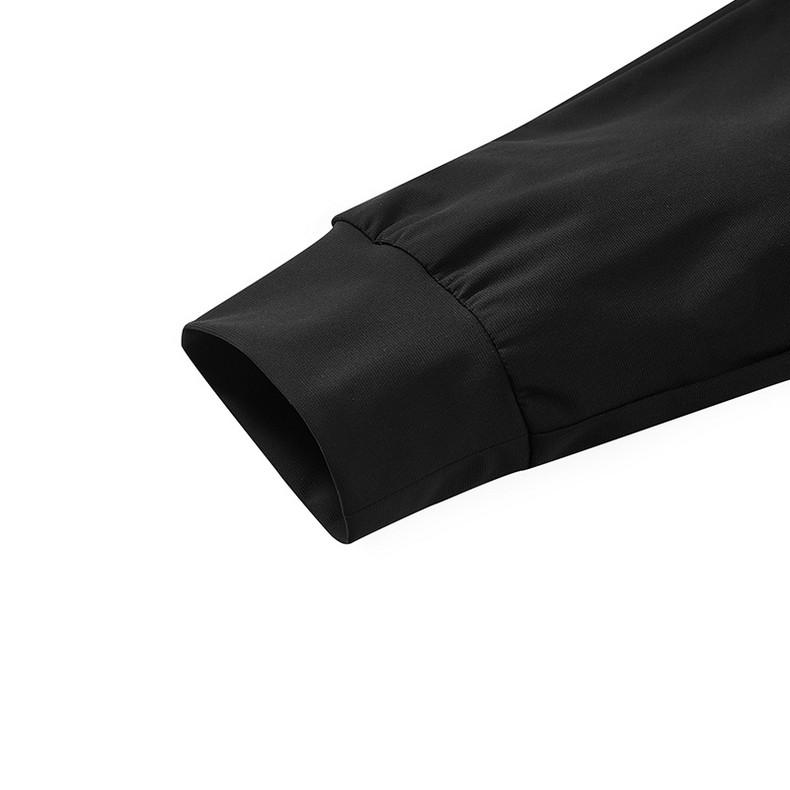Skechers Performance Solid Color Elastic Waistband Tapered Knit Sports Pants Women pants Carbon-Black P323W007-0018