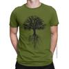 Awesome Tree of Life T-shirt Men's O Neck Cotton T-shirt Natural Classic Casual Comfort Short Sleeve Summer T-shirt