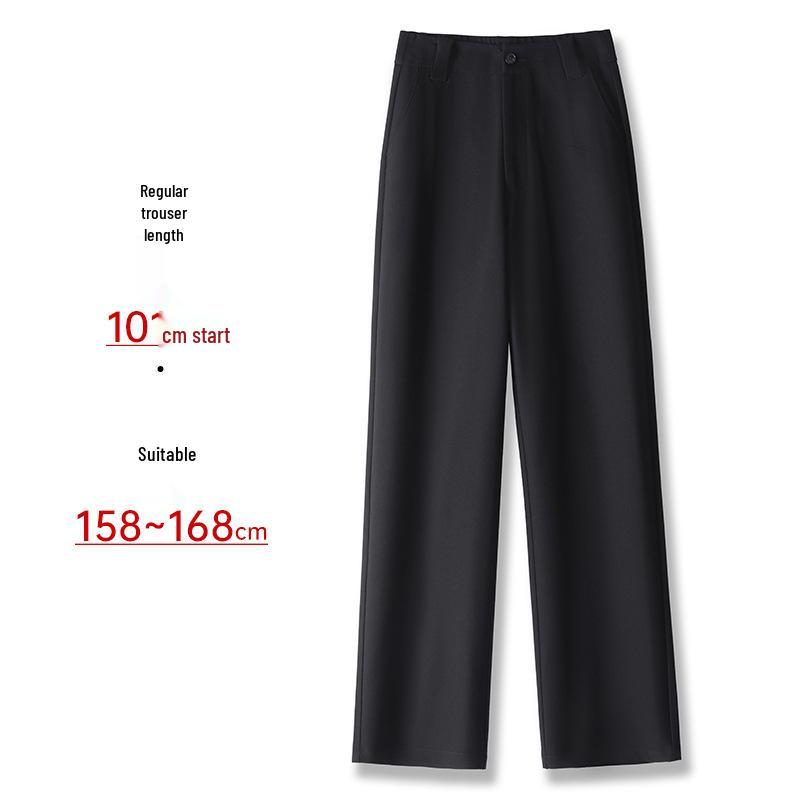 Women's Tencel Acetate Loose Fit Draping Casual Pants - Slimming, Versatile, Narrow To Wide Leg (Spring 2025)