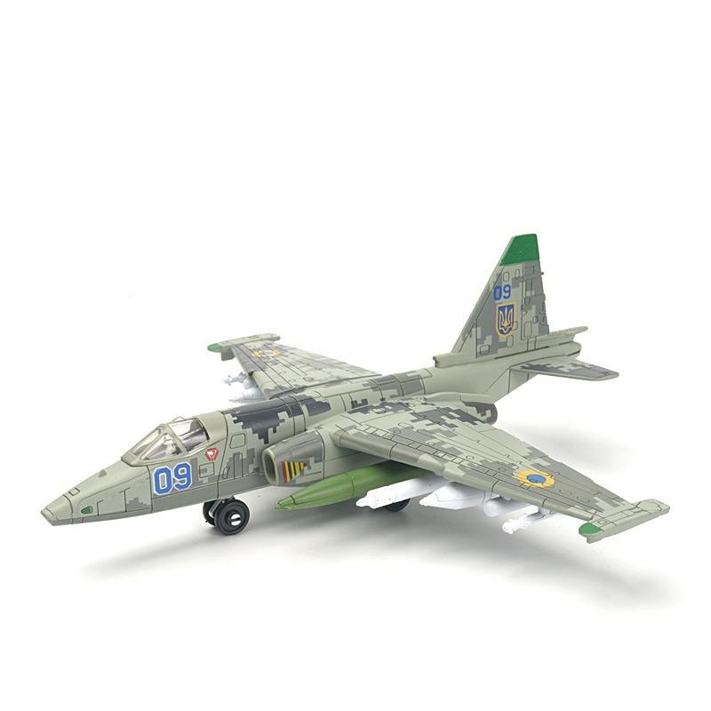 

1/72 Scale Plastic Model Airplane SU-25 Frogfoot Highly Detailed Assembly Model Kit Military Series Building Blocks Xmas Gift камуфляжный