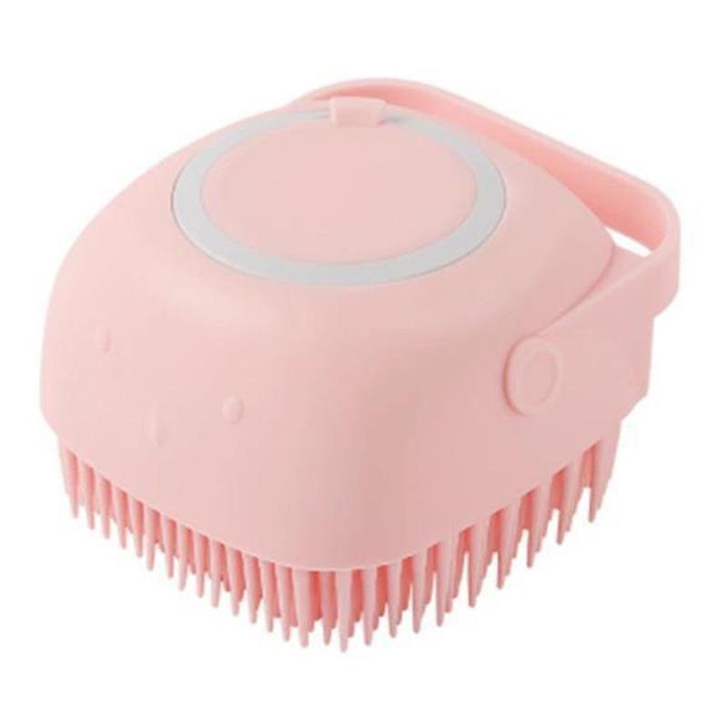 Silicone Shower Brush Baby Massage Bath Brushes Hair Body Shower Comb Scalp Massage Comb Body Scrubber Bathroom Accessories