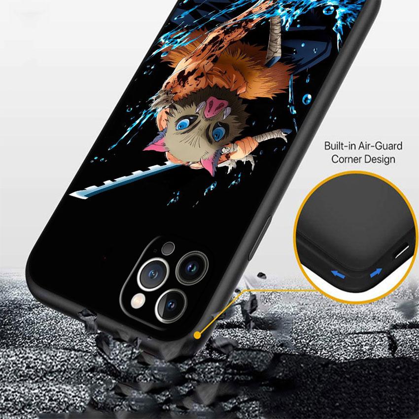 Demon Slayer Art New High-End Shell Phone Case for iPhone SE X XS XR 16E 11 17 Pro Max 8 7 6 6s Plus