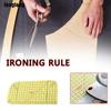 Regla de prensado en caliente de 20 / 30Cm, herramienta de medición del proceso de costura de retales Diy