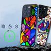 Art R-Romero Britto For Magnetic Phone Case For IPhone 17 16 15 14 13 12 11 Plus Pro Max PC+TPU Cover
