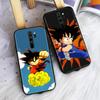 Black Case for Xiaomi Poco X6 X4 M5 M6 F5 F6 C65 C55 C50 C51 C40 Pro Redmi 14C A3X 13C 12C 11T 10A 9C Note 7 6 8A Plus W-87 Dragon Ball Little Goku