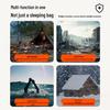 Portable Outdoor Survival Sleeping Bag and First Aid Blanket for Camping and Hiking
