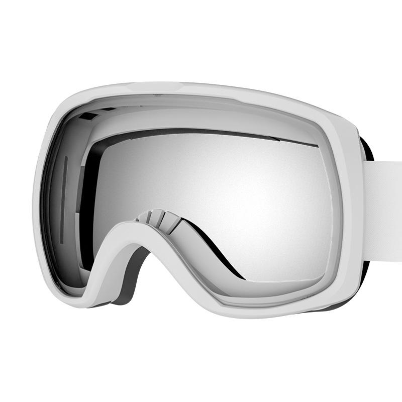 Unisex ski goggles with spherical lenses, windproof and anti-fog, essential protective eyewear equipment for snow sports