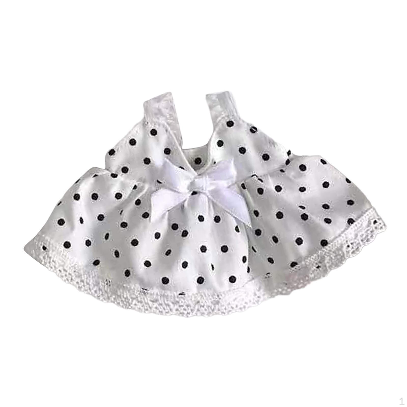 

Коллекция кукольной одежды 15-17 см для плюшевых игрушек, предметы первой необходимости для нарядов мягких игрушек black dot