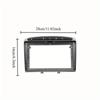 2 Din Car Frame Fascia Audio Fitting Adaptor Dash Trim Facia Panel 9inch For PEUGEOT 308 408 2010-2016 Double    