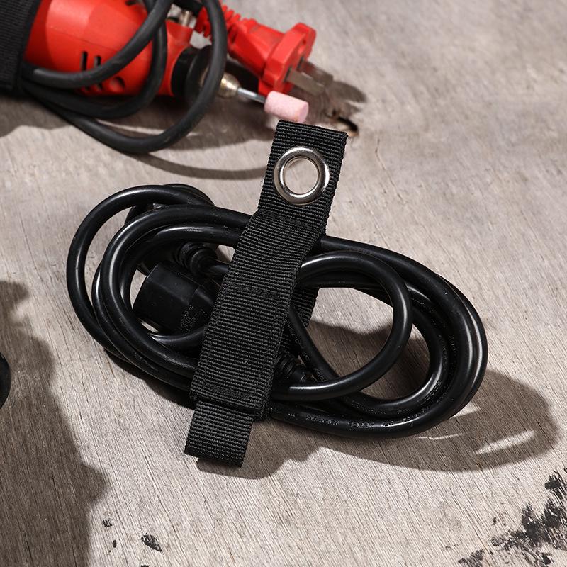 Multi-purpose Heavy-Duty Tool & Hose Storage Harness - Wall-Mountable Strap for Organizing & Securing Equipment