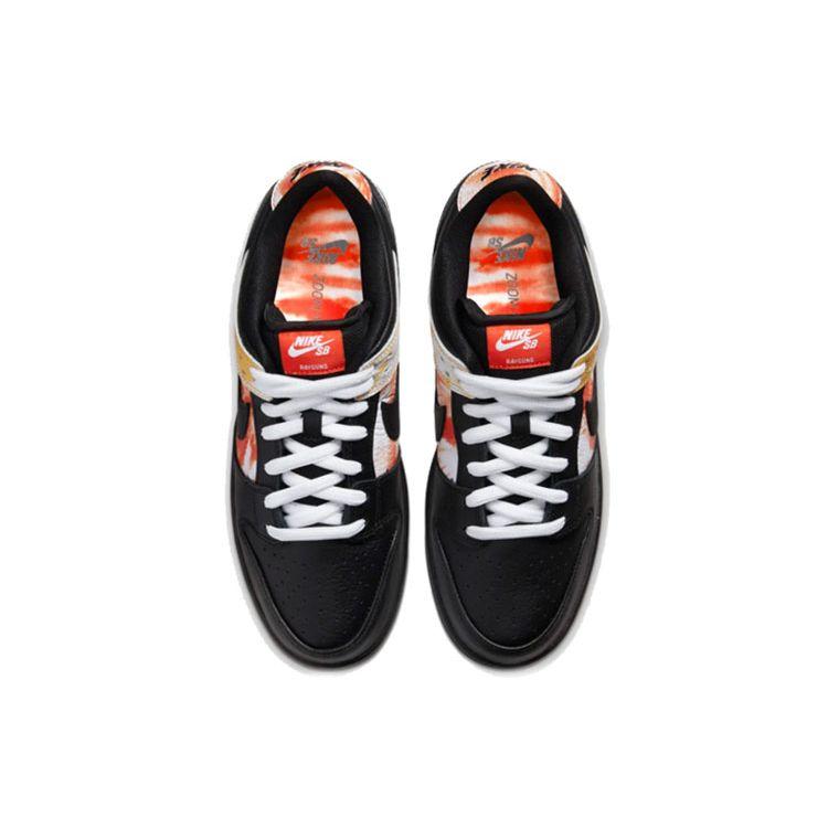 Nike Dunk SB Low Tie-Dye Raygun - Black Unisex Sneakers Orange-Flash BQ6832-001