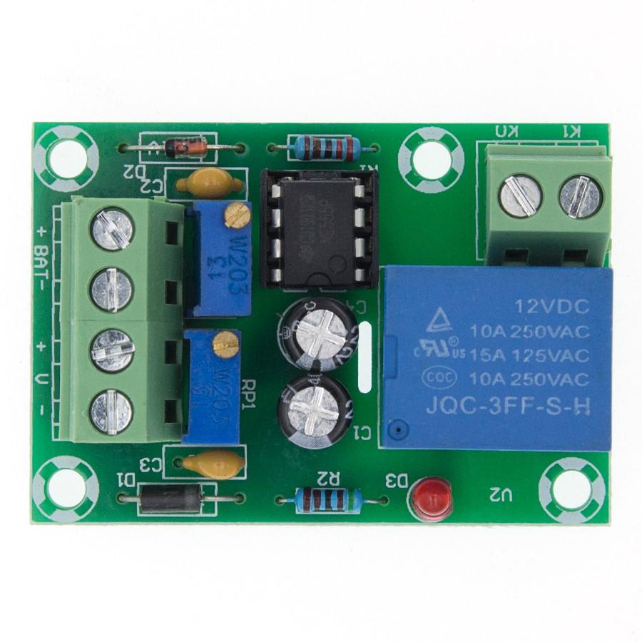 XH-M601 batteri automatisk ladekontrollkort 12V lader strømmodul