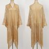 Tassel Patchwork Summer Scarf Hollow Wedding Bridal Shawl Women Tulle Shawl  Wedding Accessories