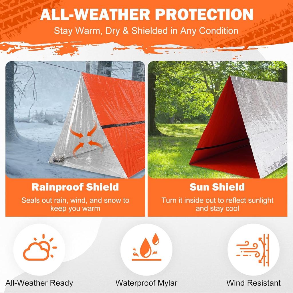 Fully Automatic Mountaineering Hiking Camping Tent Rainproof Windproof Outdoor Travel Shelter for All Seasons