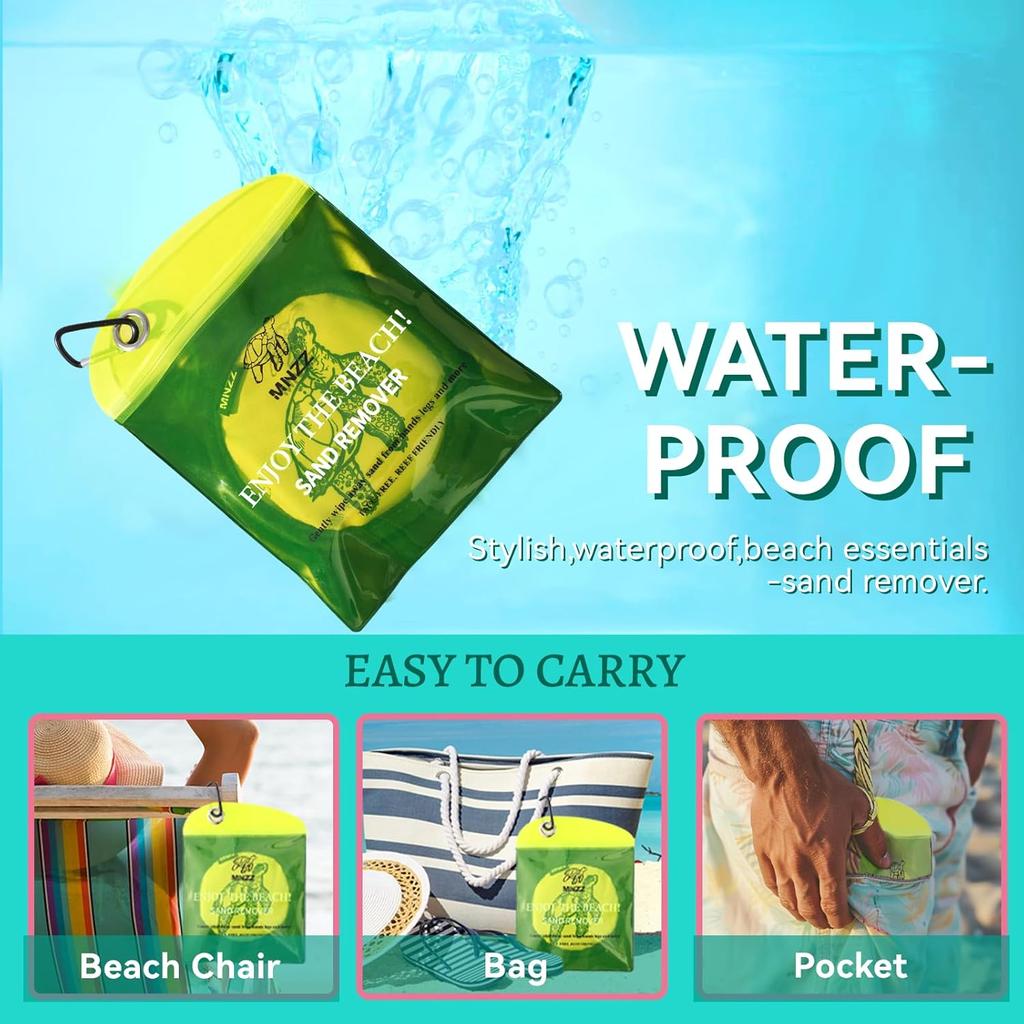 Beach Sand Remover Sand Eraser Wipe Mitt Family Kids Women 2024 Summer Vacation Essentials an Mexico Costa Rica Bahamas Trip Must Haves Hawaii