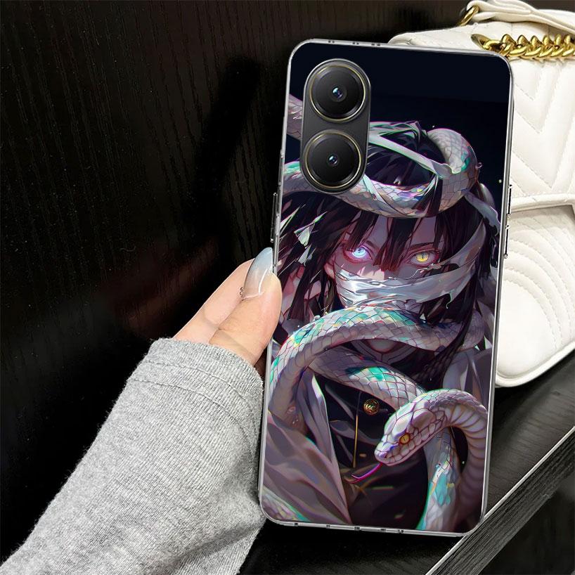 Iguro Obanai Demon Slayers Case for Xiaomi Poco X7 F7 Ultra X6 F6 F5 X5 Pro X3 Nfc Phone Cover X4 F4 Gt F3 M6 M5S M3 Silicone Fu