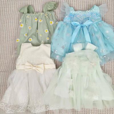 Lėlių rūbai, tinkantys 50–55 cm Silikono Reborn Baby Doll Rankų darbo princesės mažylio rūbų suknelių rinkinys lėlės priedai