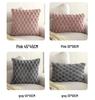 Velvet Three-Dimensional Turtle Back Pillowcase - Solid Color 