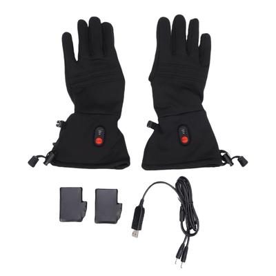 Heated Glove Liners Rechargeable Touchscreen Heated Thick Gloves for Cycling Skiing Hiking