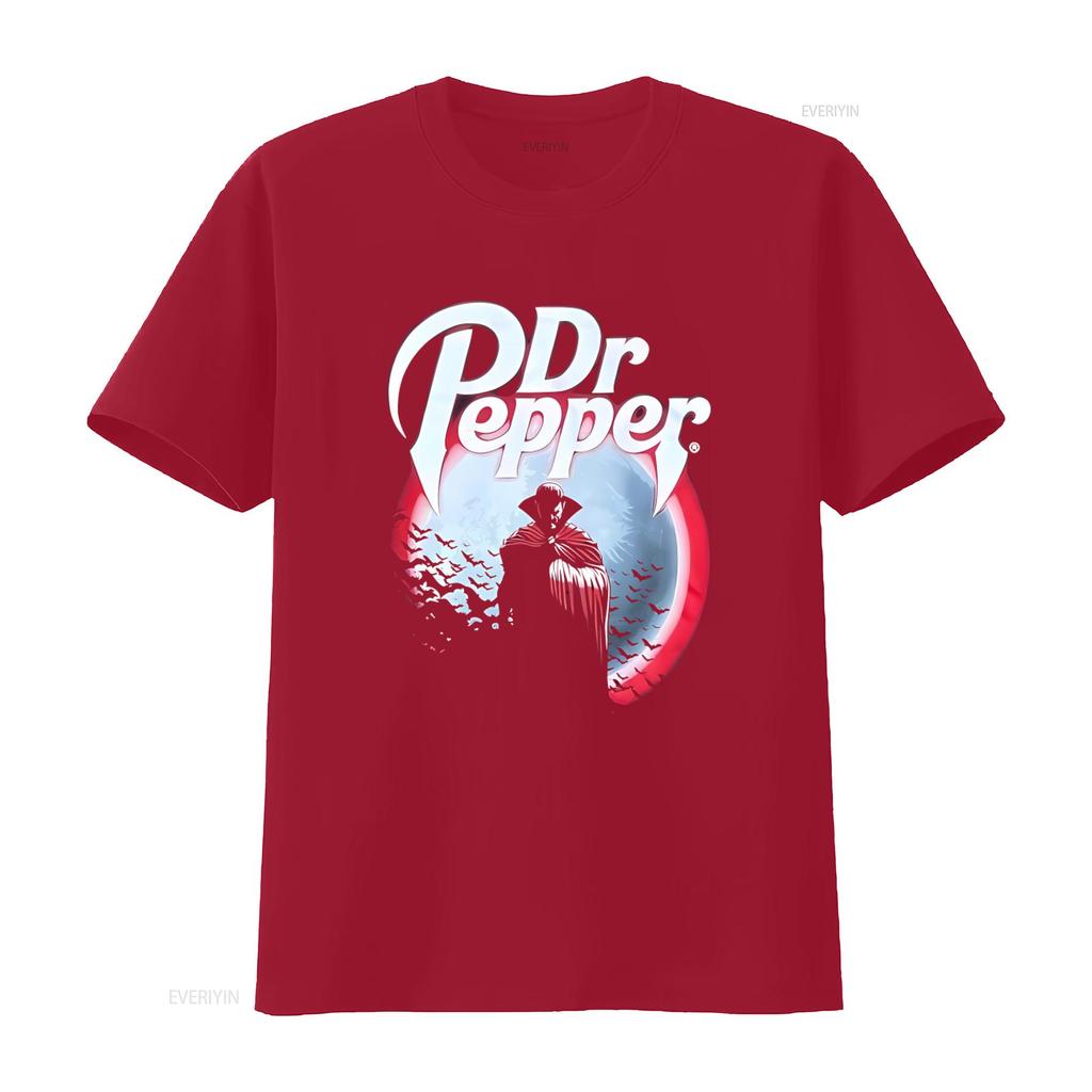 Dr Pepper Vampire Dracula T Shirt Ultra Rare Halloween 2017 XXL Mail Away Pick Vintage Washed Top For Everyday Wear Slightly