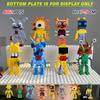 New I Sprunki Figures Building Blocks Dark Horror Sprunki Toy Set Simon Wenda Figure Construction Toy Xmas Easter Gift