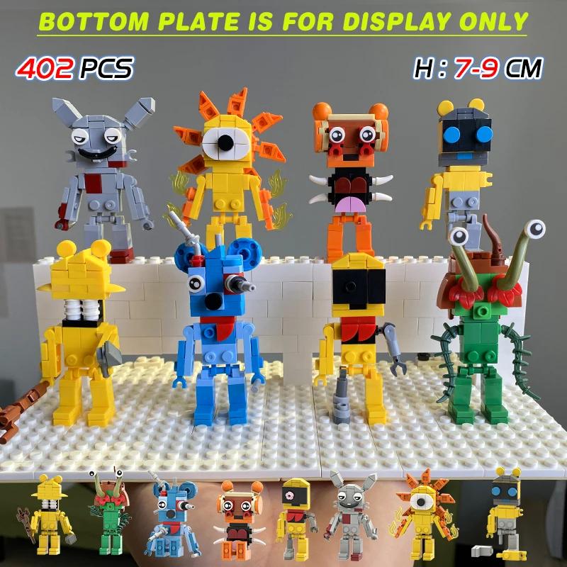 New I Sprunki Figures Building Blocks Dark Horror Sprunki Toy Set Simon Wenda Figure Construction Toy Xmas Easter Gift