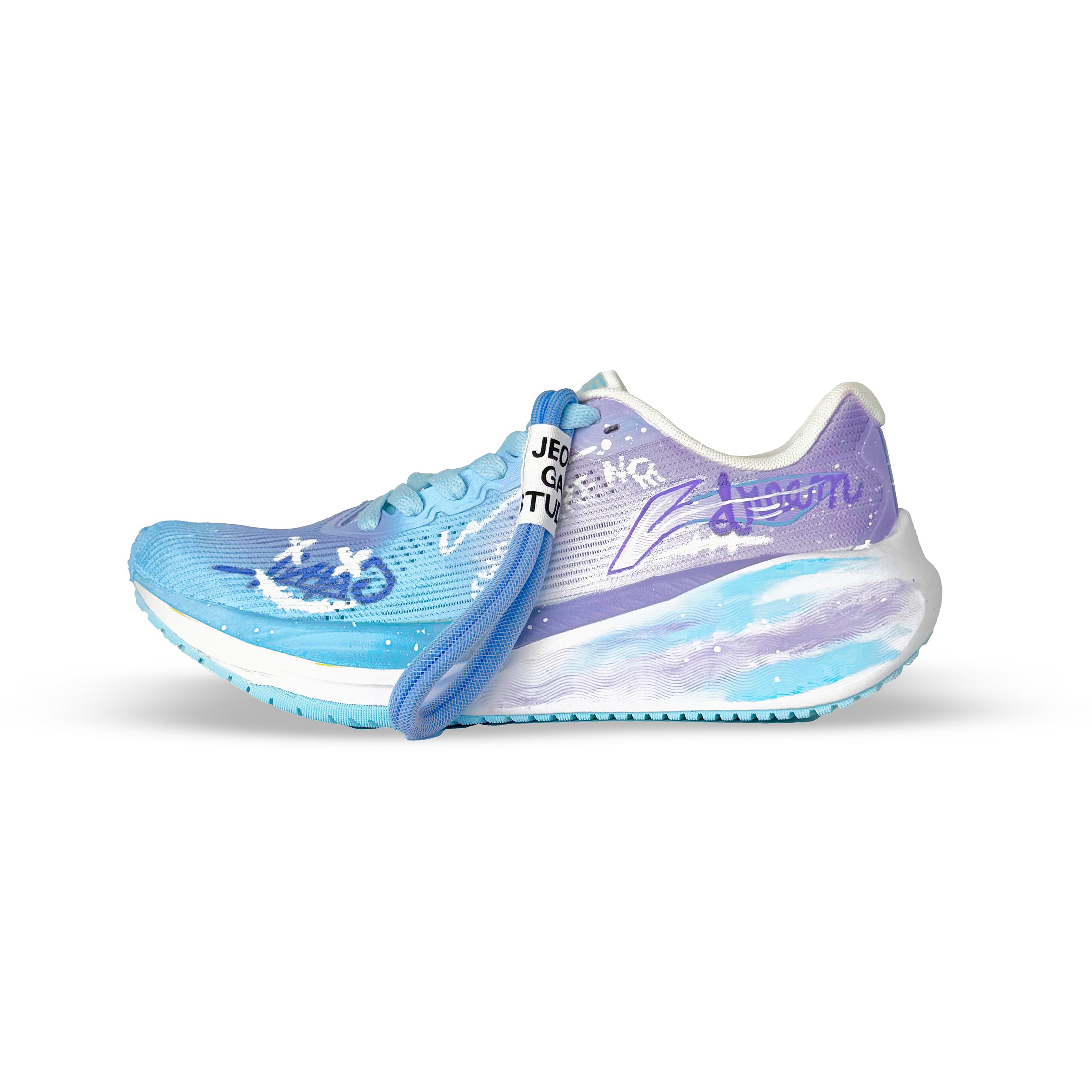 

Li Ning Version 2.0 Breathable Height Increasing Breathable Height Increasing Low top Casual Running Shoes Unisex ARSU009-7(Team1651-) 41