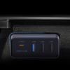 Multi Port Adapter for Electric Vehicle Glove Box Providing 4 in 1 Connectivity USB and Type C Ports Enhanced Experience