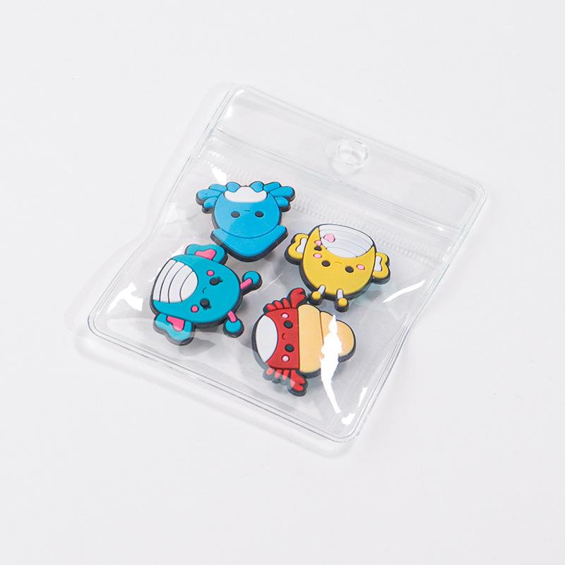 DIY silicone hole pencil bag, student creative cute pencil bag learning stationery storage bag stationery box