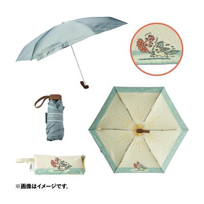 Pokemon Wpc. Folding Umbrella for Sun & Rain OTENKI TEAM Vulpix & Leafeon