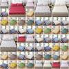 Comfortable Floral Printed Fitted Sheet Bed Cover Without Pillowcase For Your Bedroom