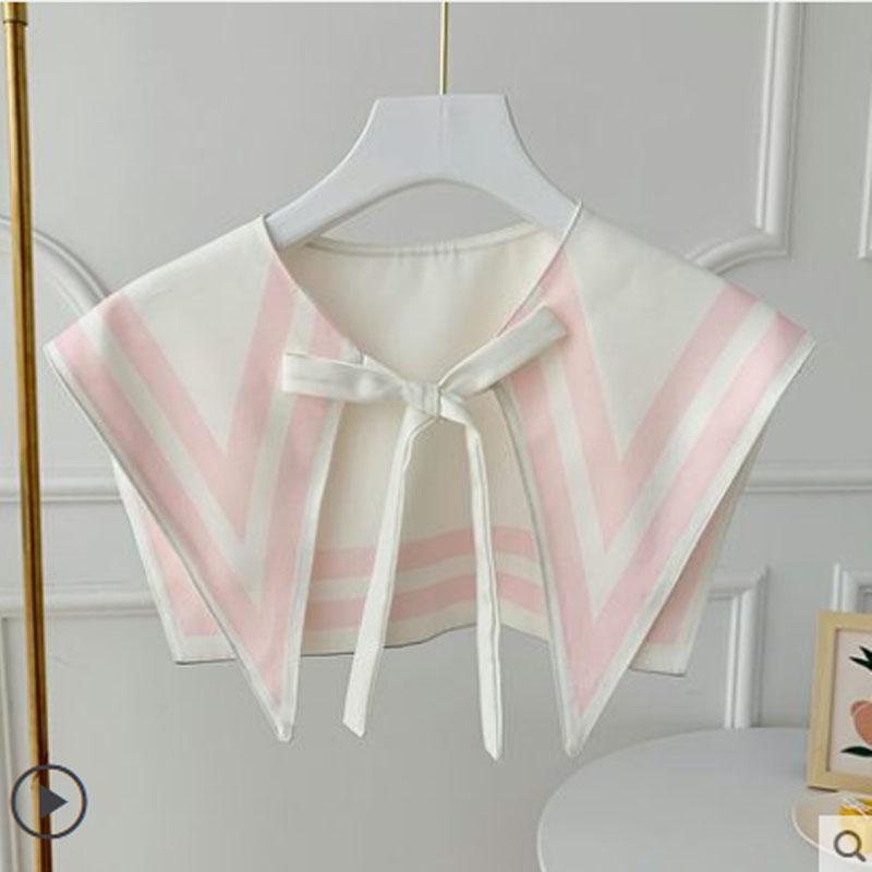 

Шаль с принтом, женская рубашка с искусственным воротником, съемные воротники, рубашка с большим лацканом, тонкая шаль Kragen Sahte Yaka Kraagje Nep Dames