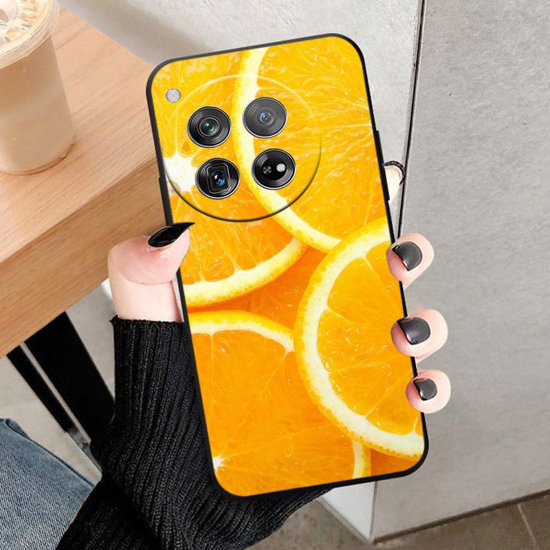 Etui Osłona Na OnePlus 12 Na OnePlus12 Fundas Nowe Czarne Miękki Silikon TPU Ochronne Etui Na Telefon Dla One Plus 12 Zderzak Coque