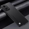 Luxury Plain PU Leather Case For Motorola G24 Back Cover Matte Silicone Full Protection Phone Case For Motorola Moto G24 4G G84 G54