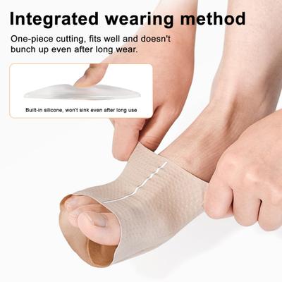 1 Pair Arch Support Braces Plantar Fasciitis Relief Non-Slip Wearable Arches Cushions Shock Absorption
