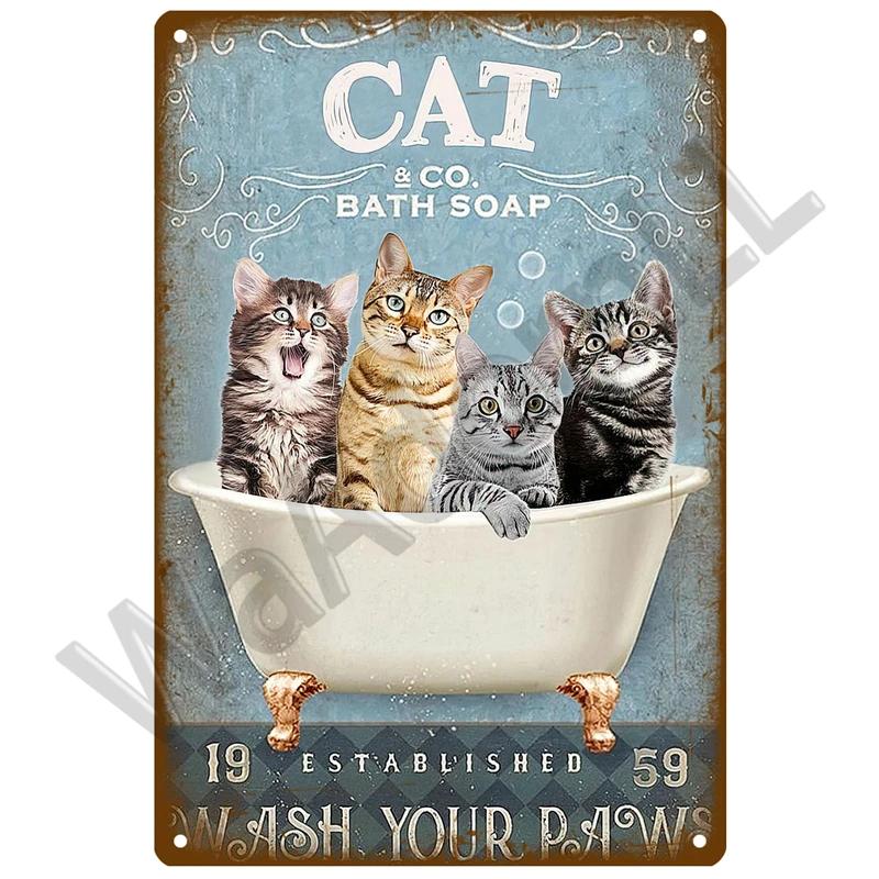 

WC Туалет Жестяна табличка Плакат Старовинні настінні плакати Металева табличка Декоративна табличка Кухня Табличка Металева старовинна декорація Аксесуари 20x30cm（7.8x11.8inch）