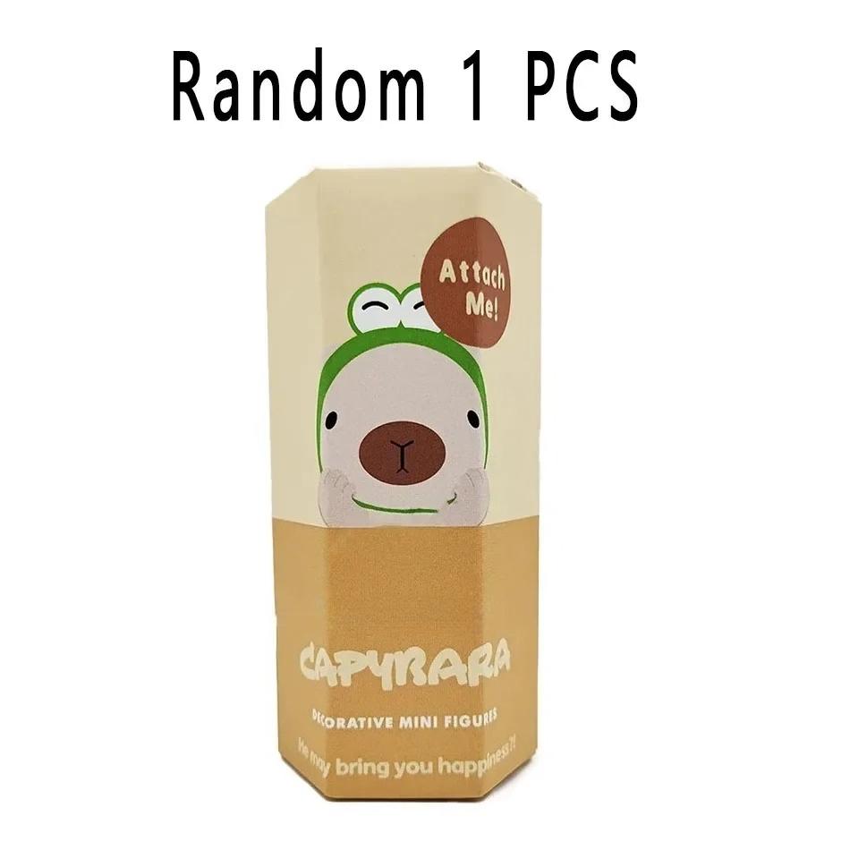 Niedliche Capybara Serie Hippers Ernte Blindbox Niedliche Hippie Puppe Trendige Auto Handy Ornamente S Engel Spielzeug Blindbox