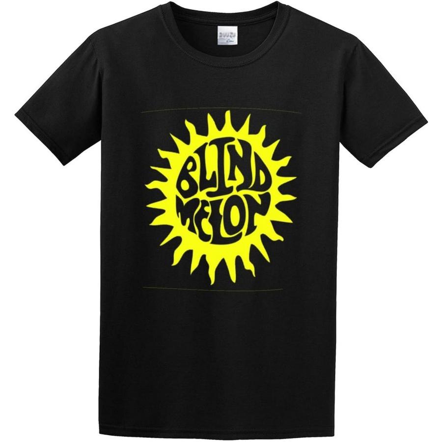 Мужская хлопковая футболка с вырезанным изображением лиц Blind Melon, черная XXXXXL разноцветный