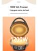 Household Double-Sided Electric Griddle with Deepened Pancake Pan