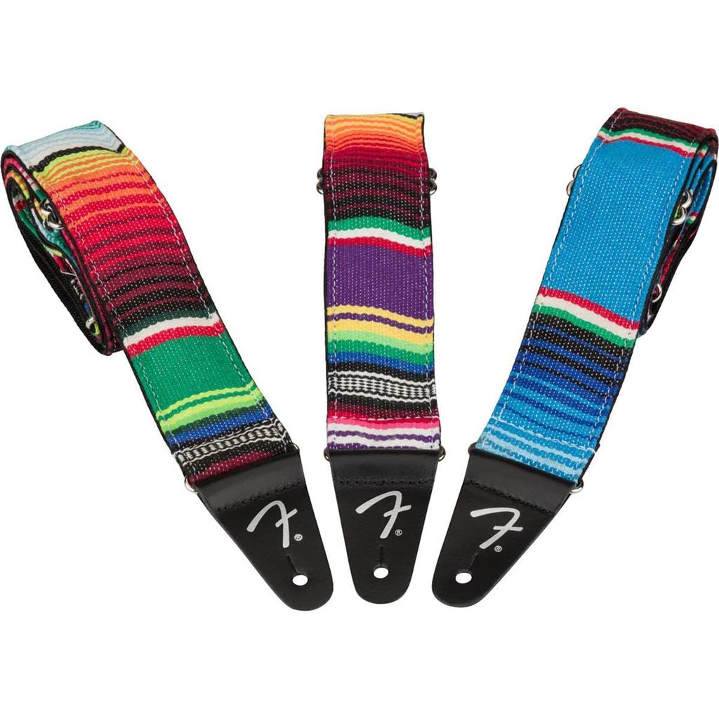 Strap Serape Strap Blue Multi 992132542 [Fender] 2" -